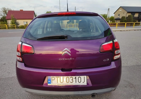 Citroen C3 cena 21900 przebieg: 74000, rok produkcji 2014 z Turek małe 106